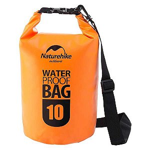 Saco Estanque Náutico Naturehike 10L - Laranja