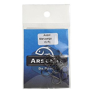 Anzol Arsenal Maruseigo Black 15pç