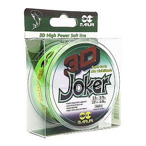 Linha Maruri Joker 3D 300m Verde - 0.23mm