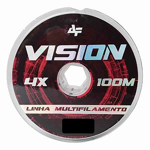 Linha Albatroz Vision 4x 100m Verde - 20lb 0.16mm