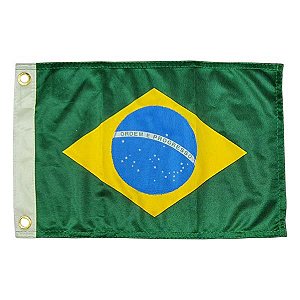Bandeira do Brasil para Embarcação - 33x47cm