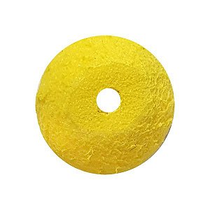 Flutuador Bolinha 10mm Amarelo - 10pçs