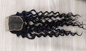 Top closure finalização do topo da cabeça para entrelace