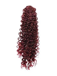 Aplique Rabo De Cavalo Cacheado 1B/BUG Com Prendedor Para Finalização De Penteados