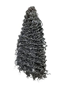 Aplique Rabo De Cavalo Cacheado Com Prendedor Para Finalização De Penteados