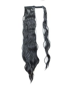 Aplique Rabo de Cavalo longo para amarrar volume Wave