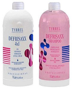 Tyrrel Defrisaxx 4x1 Bt-o.x Blindagem E Lifting Capilar 2x1Litro