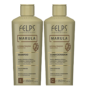 Felps Marula Hipernutrição Kit Duo Home Care 2x250ml