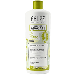 Felps Azeite de Abacate Ativador de Chachos 2abc 500ml - Cabelos Ondulados