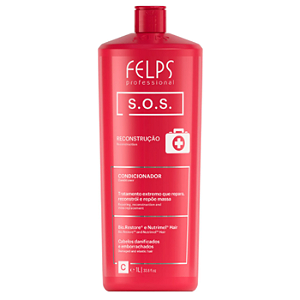 Condicionador SOS Recontrução 1L Felps Professional