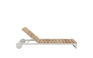 Chaise reclinável DECK - Pátio Brasil