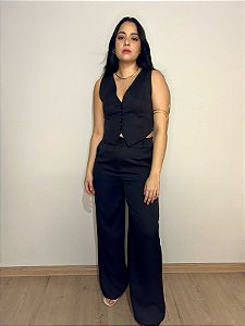 Conjunto Jade – Calça e Colete Alfaiataria