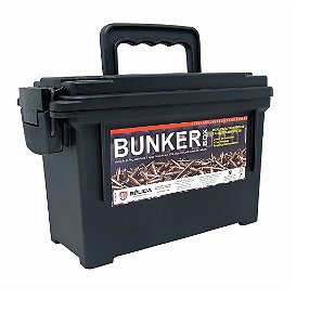 Caixa de Ferramentas Bunker Box Polímero Bélica Militar - Preta