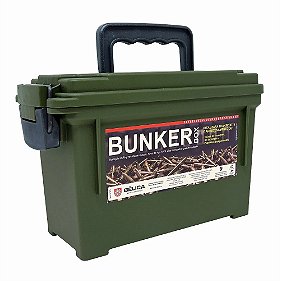Caixa de Ferramentas Bunker Box Polímero Bélica Militar - Verde