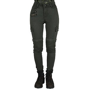 Calça Feminina Civ-Tac Verde Oliva Treme Terra