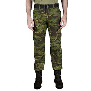 Calça Masculina Combat Camuflada Tropic Bélica