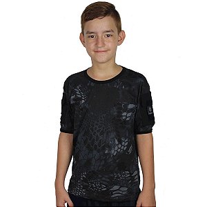 Camiseta Infantil Ranger Kids Camuflada Typhon Bélica