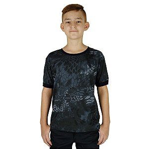 Camiseta Infantil Soldier Kids Camuflada Typhon Bélica