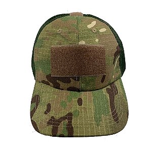 Boné com Tela Hunter Bélica - Camuflado Multicam