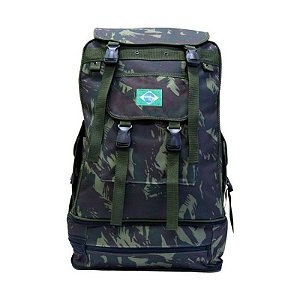 Mochila Canadense Camuflada Bandeira do Brasil