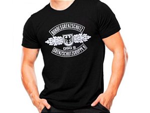 Camiseta Militar Estampada GSG 9 Preta - Atack