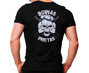 Camiseta Militar Estampada Boinas Pretas Armas Preta - Atack