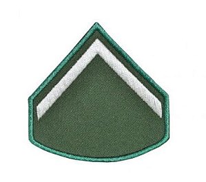 Divisa Bordada Soldado Verde