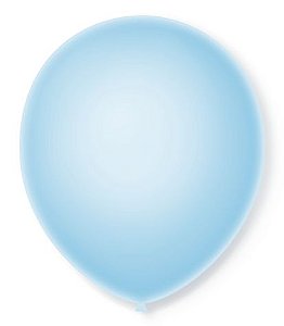 Balão Látex Neon nº 9 Azul - 25 Unidades