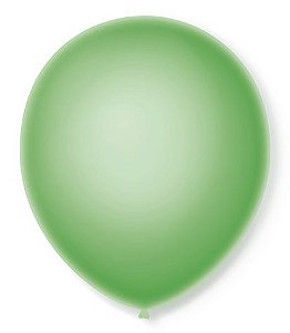 Balão Látex Neon nº 9 Verde - 25 Unidades