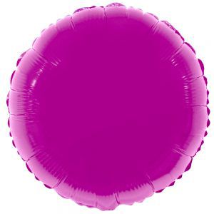 Balão Metalizado Redondo Pink - 45cm