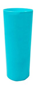 Copo Acrílico Long Drink 350ml - Azul