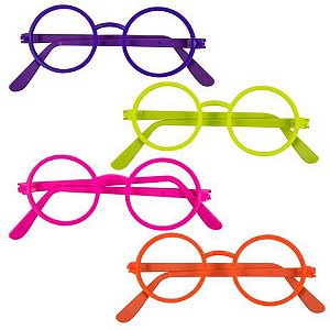 Óculos John Lennon Sem Lente c/ Cores Variadas - 10 Unidades