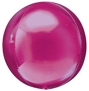Balão Metalizado Orbz Rosa Pink - 63cm