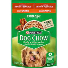 Sachê Dog Chow Adulto Rp Carne 100g