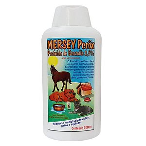 Shampoo Mersey Perox 2,5% 500ml