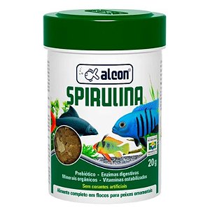 Alcon Spirulina Flocos 20g