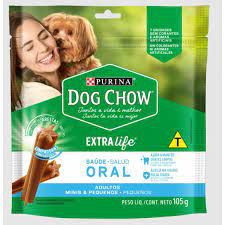 Dog Chow Extra Life Saude Oral Minis e Pequenos 105G