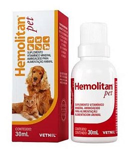 Hemolitan Pet 30ml Vetnil