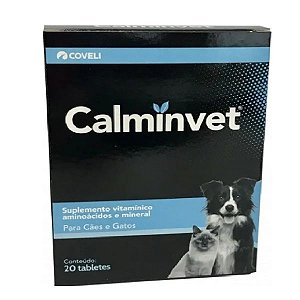 Calminvet Suplemento Alimentar 20 tabletes