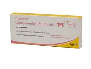 Synulox 50mg 10 Comprimidos