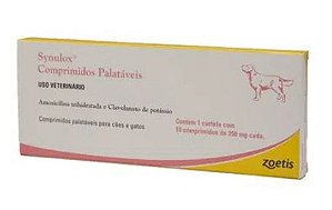 Synulox 250mg 10 Comprimidos