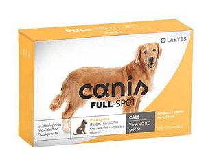 Canis Fullspot 26 a 40 kg Antiparasitário Labyes