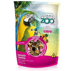 Megazoo Mix Papagaio Tropical 700g