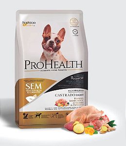 Pro Health Cão Ligth Castrado Raça Pequena 2,5kg