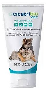 Cicatribio Vet Gel Creme para Regeneração da Pele 30g