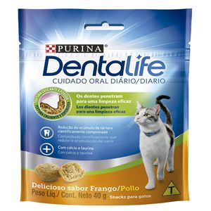 DENTAL LIFE GATO FRANGO 40GR