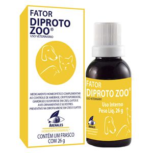 FATOR DIPROTO ZOO ARENALES HOMEOPATIANIMAL 26 GR