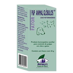 FATOR PULGA ANIMAL GLOBULOS ARENALES HOMEOPATIANIMAL 26 GR