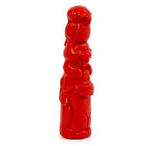 PET GAMES TOTEM NYLON P VERMELHO - 12cm