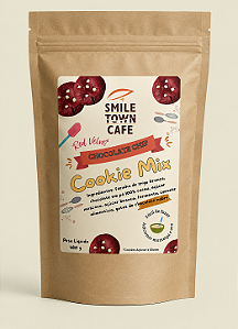 Mistura Mix para Preparar Cookies Red Velvet, 480g